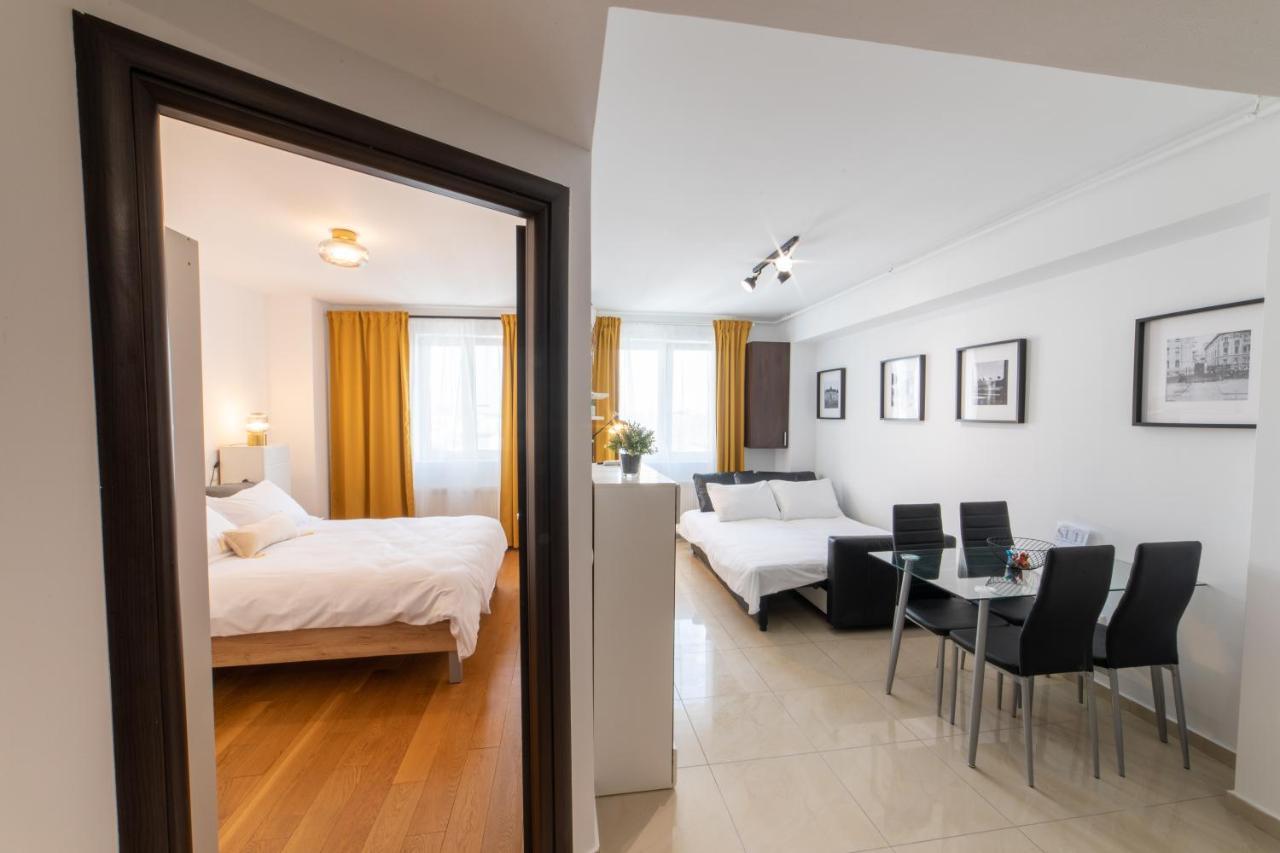 Nobel: Premium Two-Room Apartment In Bucharest'S City Center! Exteriör bild